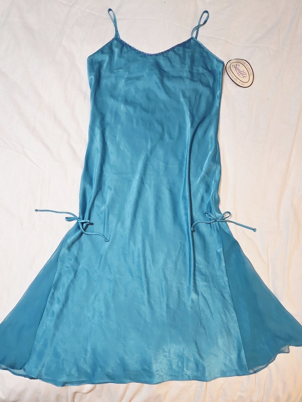 Expressions by California Dynasty Women's Blue Dress M